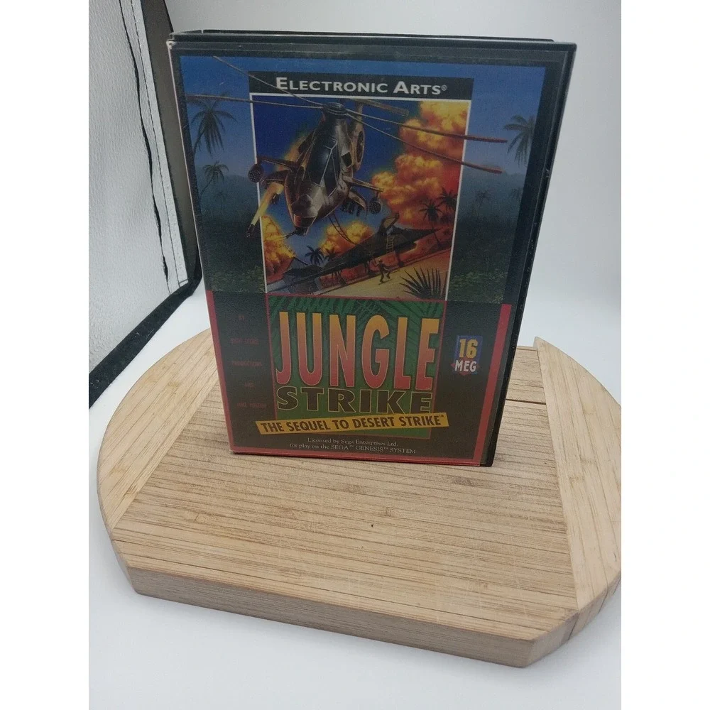 SEGA Genesis Jungle Strike The Sequel to Desert Strike No MANUAL‎